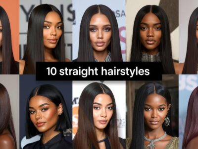 10 Straight Hairstyles