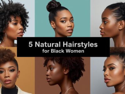 5 natural hairstyles for black women
