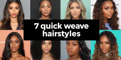 7 Quick Weave Hairstyles