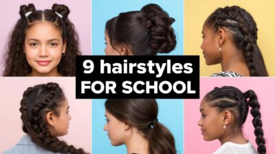 9 Hairstyles for School